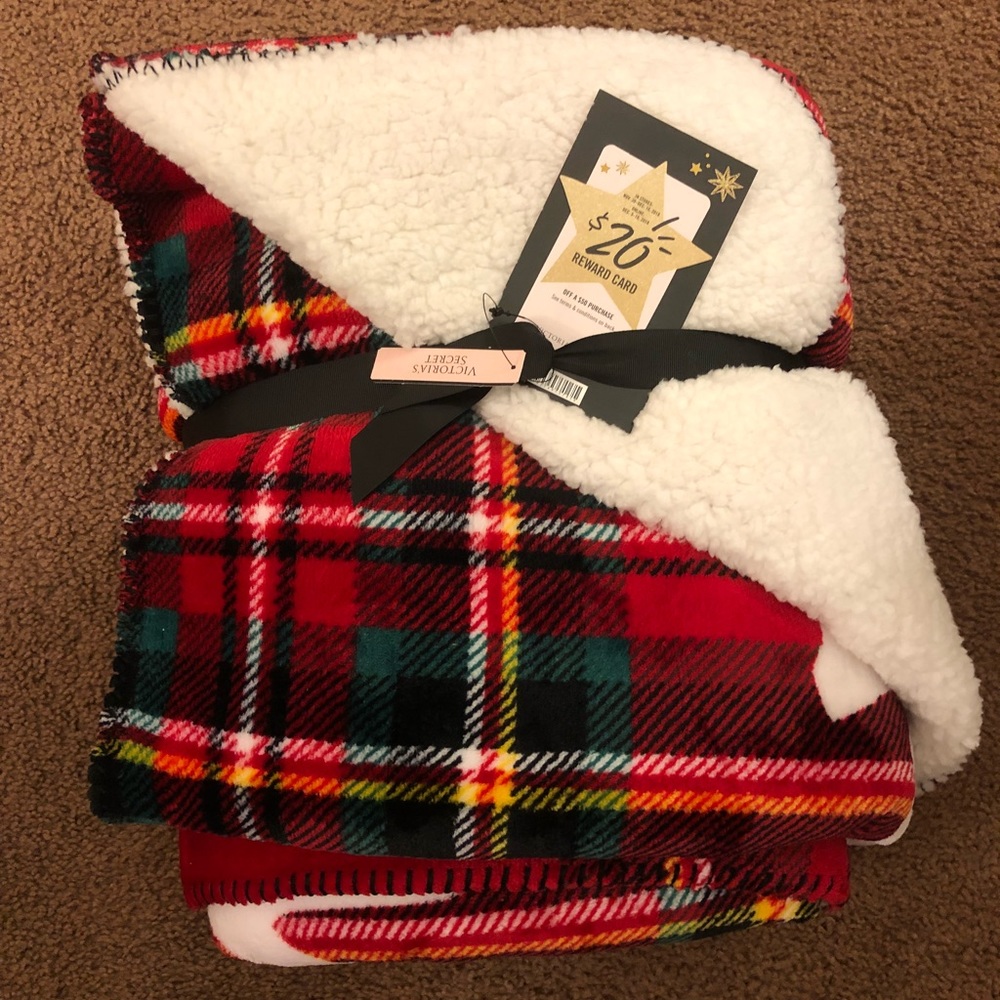 Victoria’s Secret holiday blanket